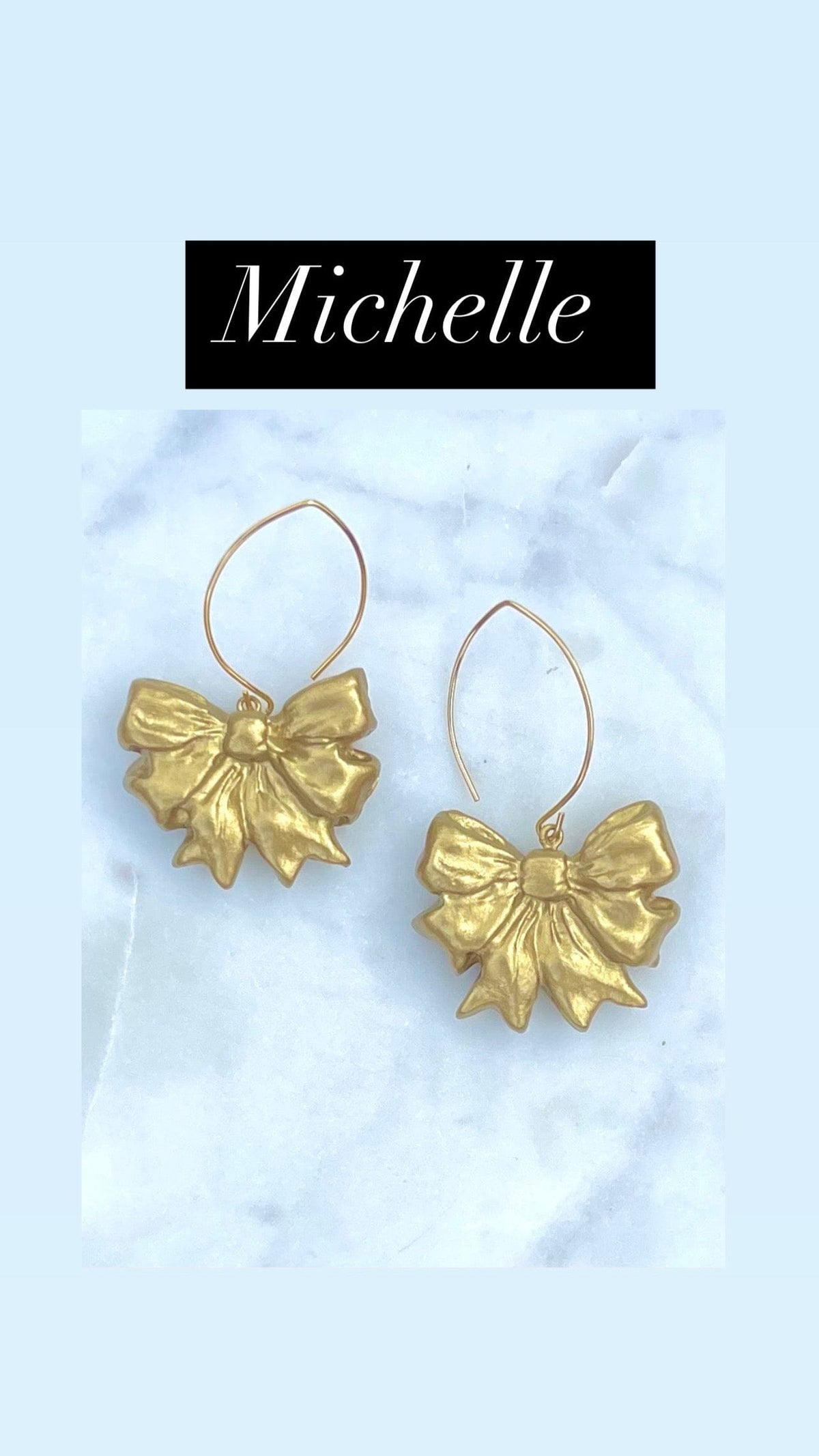 Carol Cassisa Carol Cassisa Michelle Bow Earrings - Little Miss Muffin Children & Home