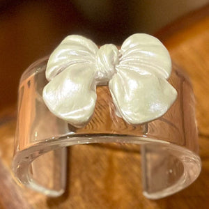 Carol Cassisa Carol Cassisa Pour Lily Bow Lucite Cuff - Little Miss Muffin Children & Home