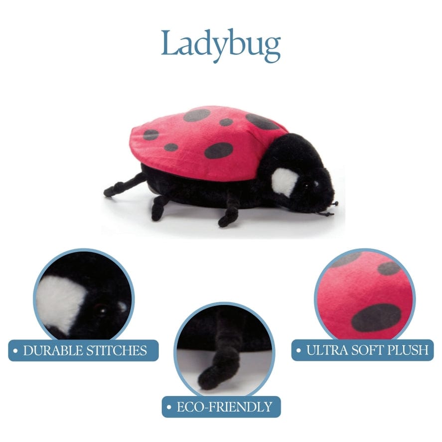 The Petting Zoo Wild Onez Ladybug 12" - Little Miss Muffin Children & Home