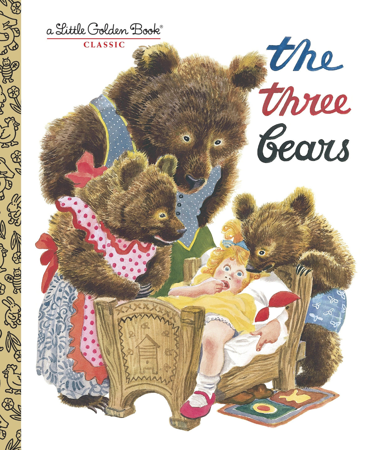 The Three Bears Little Golden Book