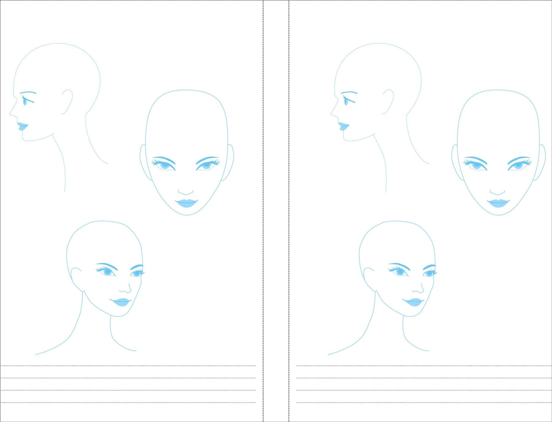 Peter Pauper Press Peter Pauper Press Essentials Fashion Sketchbook: A Designer's Companion - Little Miss Muffin Children & Home