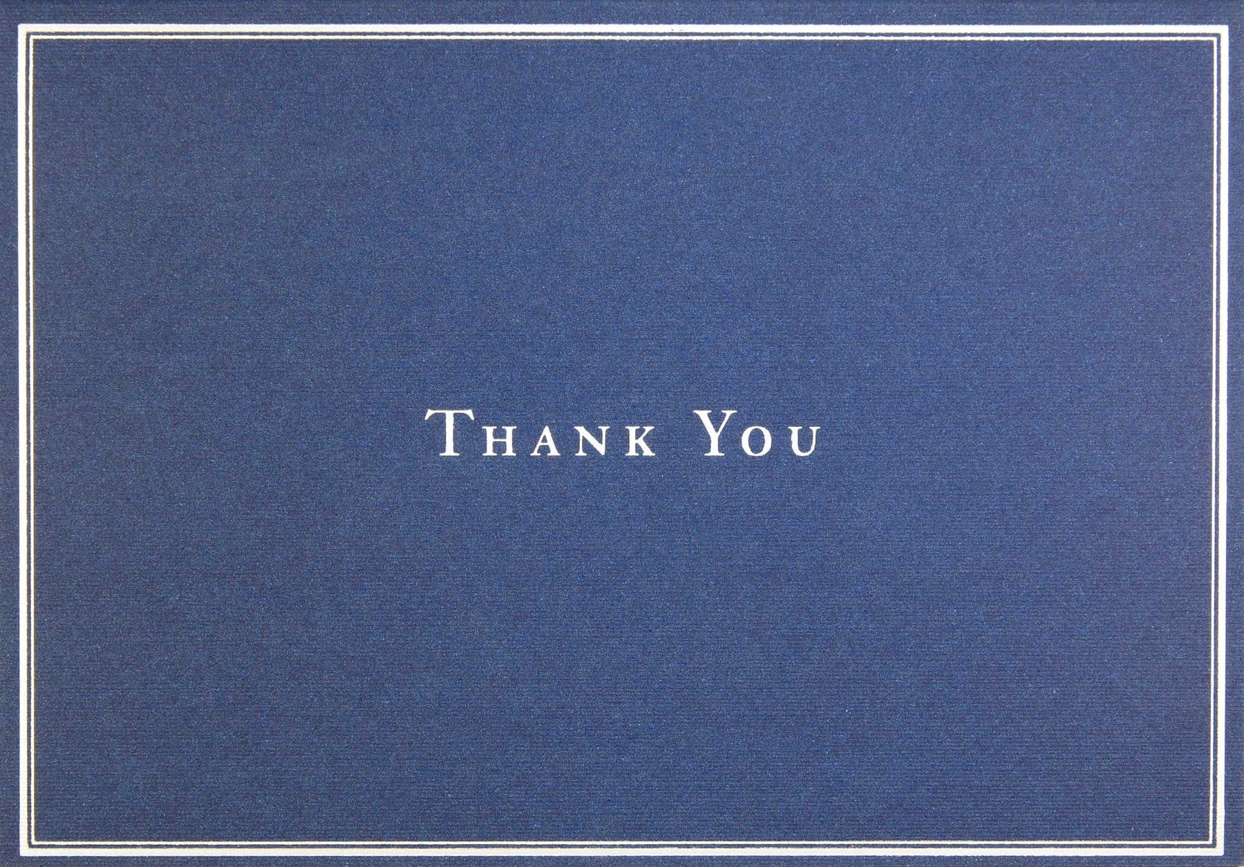 Navy Blue Thank You Notes