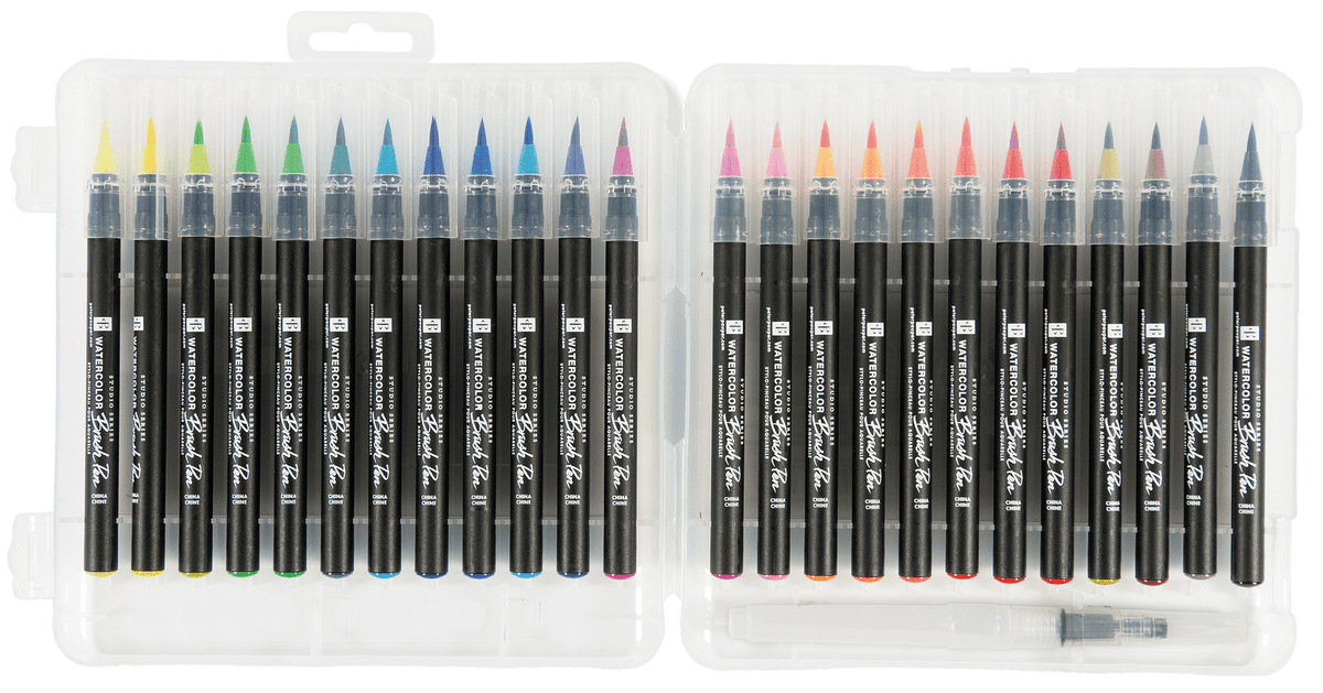 Peter Pauper Press Peter Pauper Press Studio Series Watercolor Brush Pens - Little Miss Muffin Children & Home