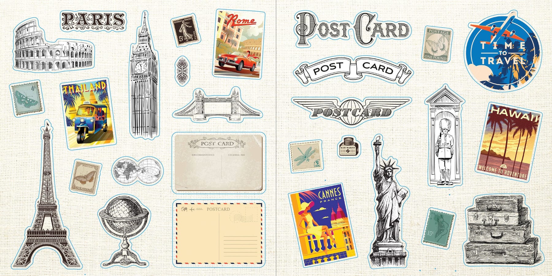 Peter Pauper Press Peter Pauper Press Loads of Ephemera! Sticker Book - Little Miss Muffin Children & Home