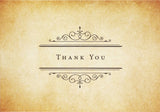 Peter Pauper Press Peter Pauper Press Vintage Parchment Thank You Cards - Little Miss Muffin Children & Home