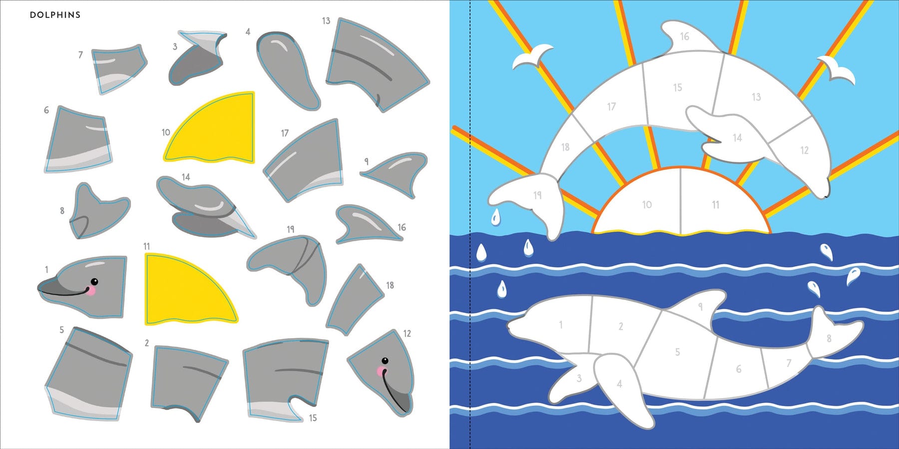 Peter Pauper Press Peter Pauper Press My First Color-By-Sticker Book - Under the Sea - Little Miss Muffin Children & Home