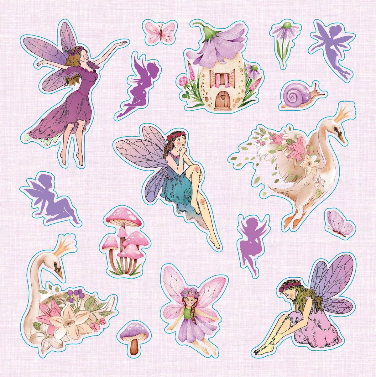 Peter Pauper Press Peter Pauper Press Faerie Kingdom Sticker Book - Little Miss Muffin Children & Home