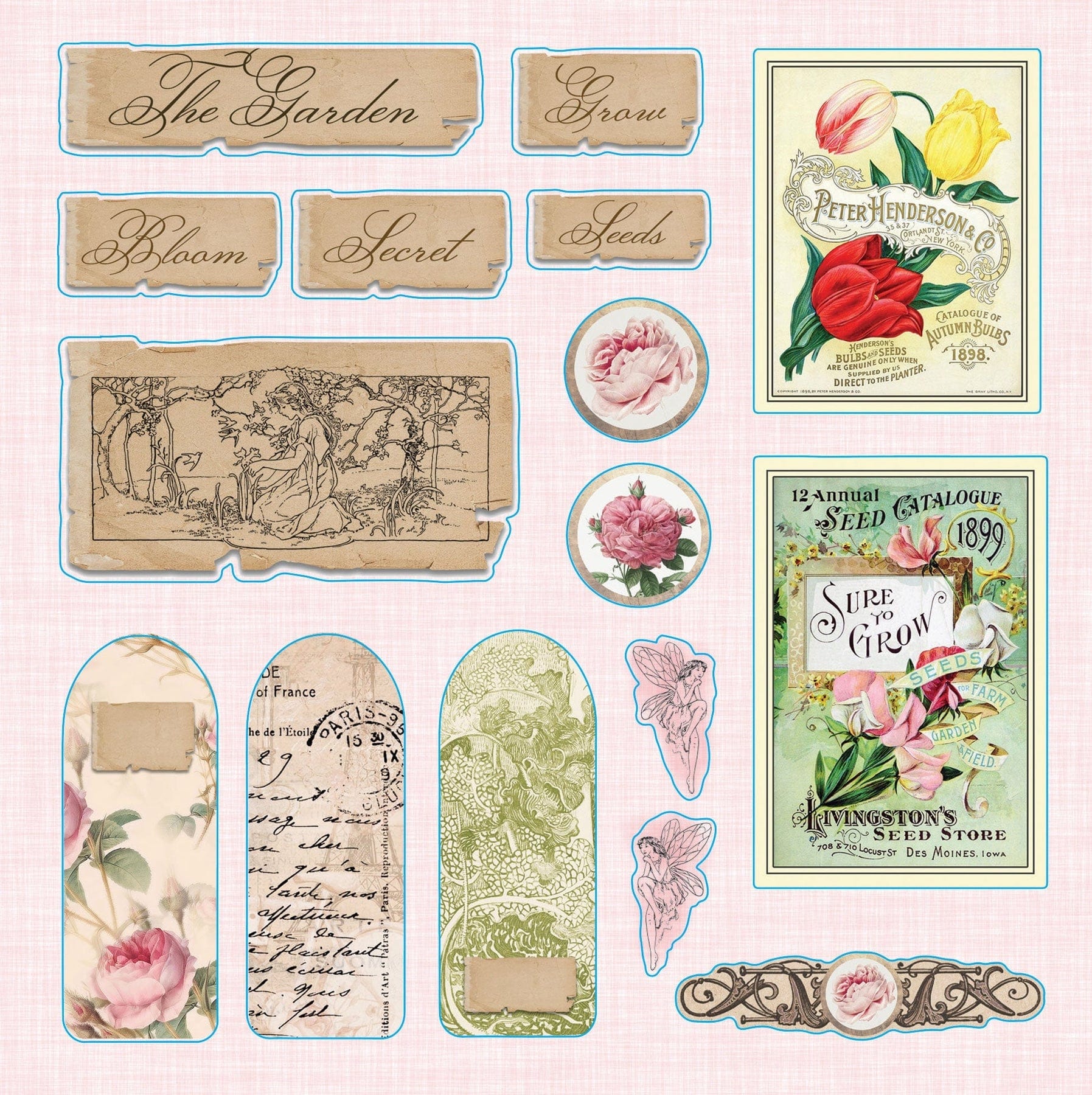 Peter Pauper Press Peter Pauper Press Faerie Kingdom Sticker Book - Little Miss Muffin Children & Home