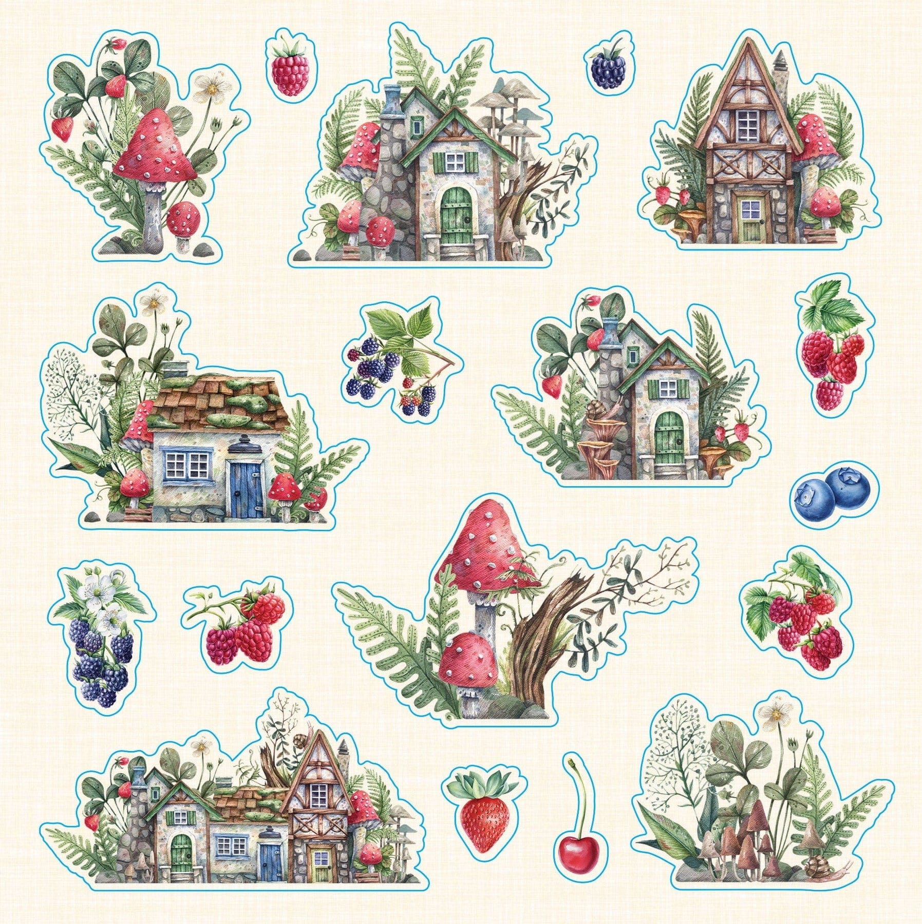 Peter Pauper Press Peter Pauper Press Faerie Kingdom Sticker Book - Little Miss Muffin Children & Home