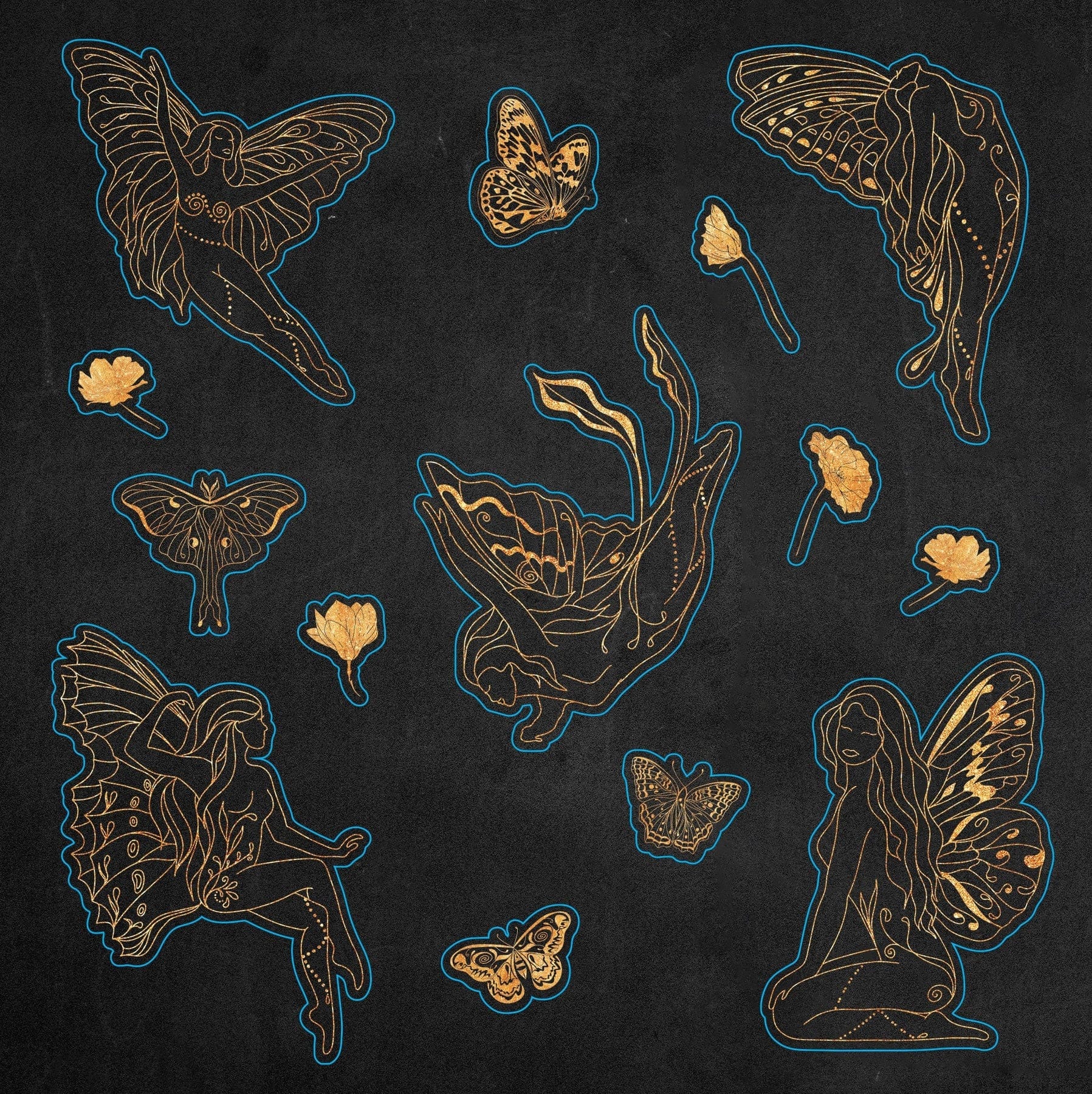 Peter Pauper Press Peter Pauper Press Faerie Kingdom Sticker Book - Little Miss Muffin Children & Home