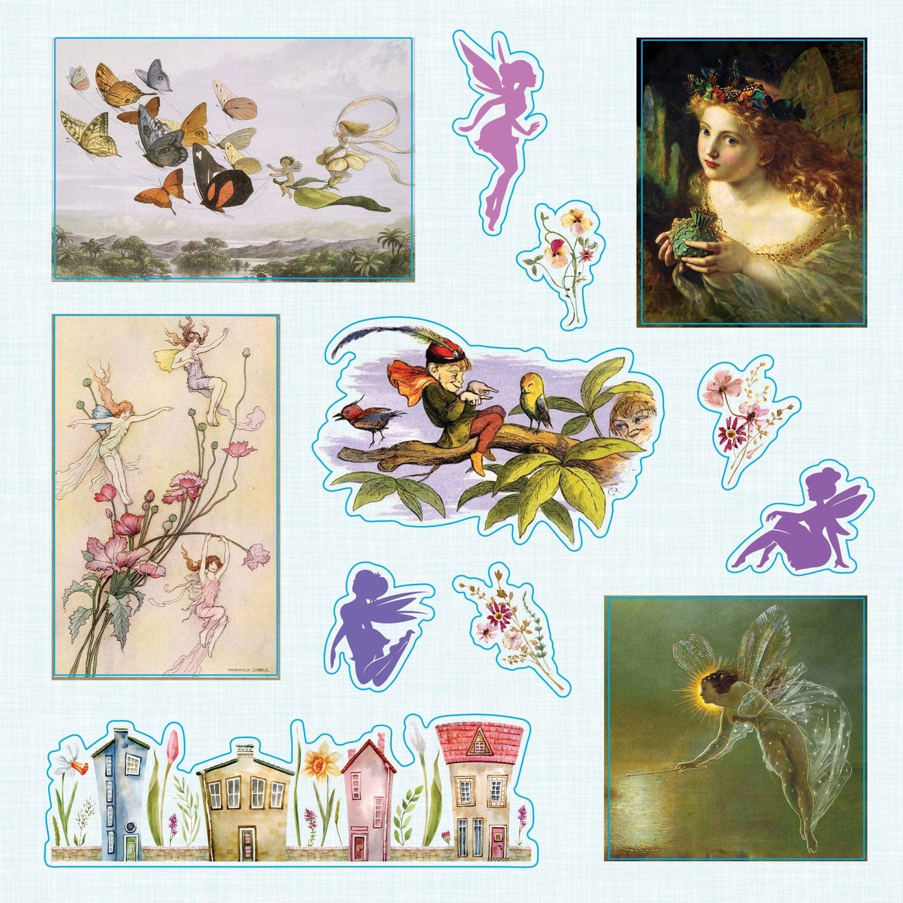 Peter Pauper Press Peter Pauper Press Faerie Kingdom Sticker Book - Little Miss Muffin Children & Home