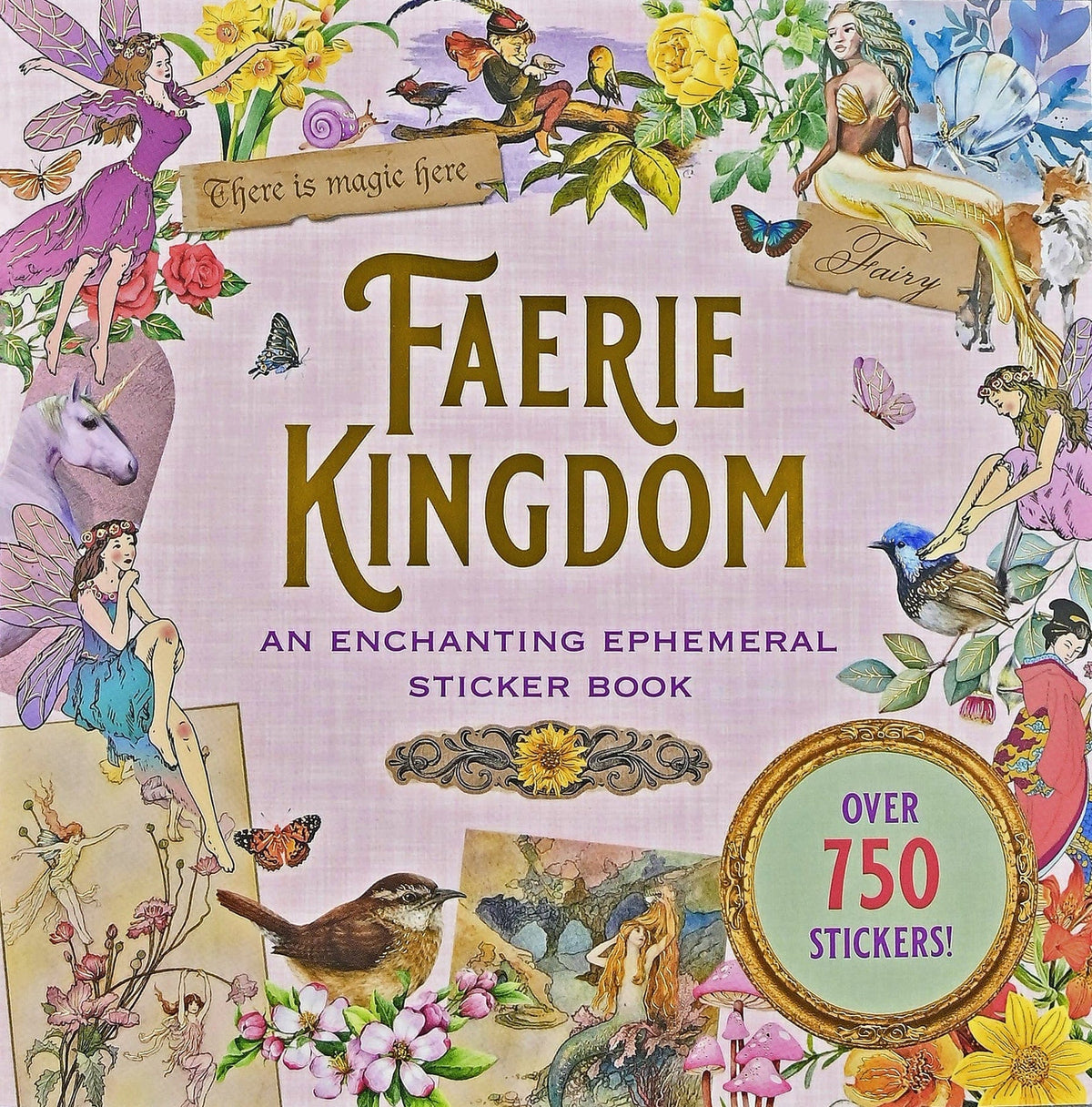 Peter Pauper Press Peter Pauper Press Faerie Kingdom Sticker Book - Little Miss Muffin Children & Home