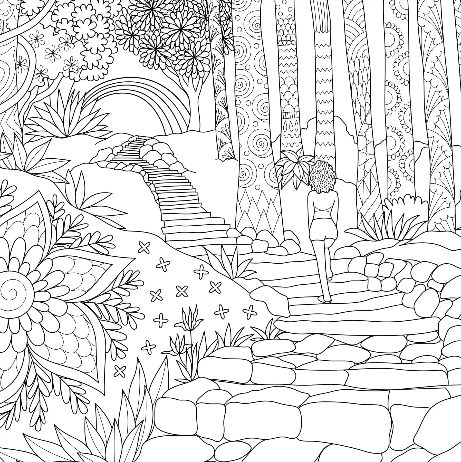 Peter Pauper Press Peter Pauper Press Boho Dreams Adult Coloring Book - Little Miss Muffin Children & Home