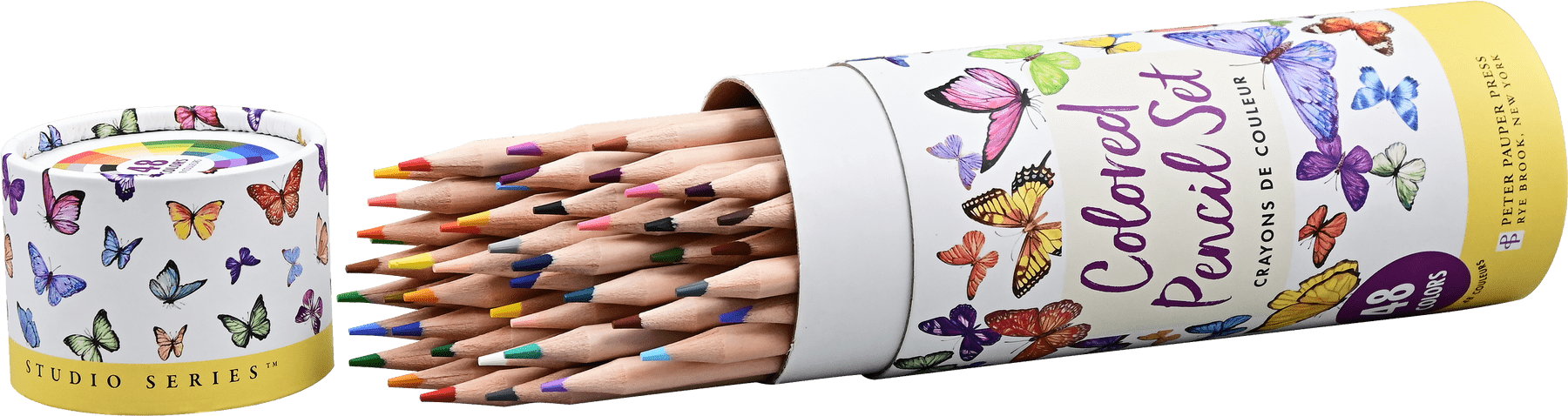 Peter Pauper Press Peter Pauper Press Studio Series Colored Pencils (Set of 48) - Little Miss Muffin Children & Home