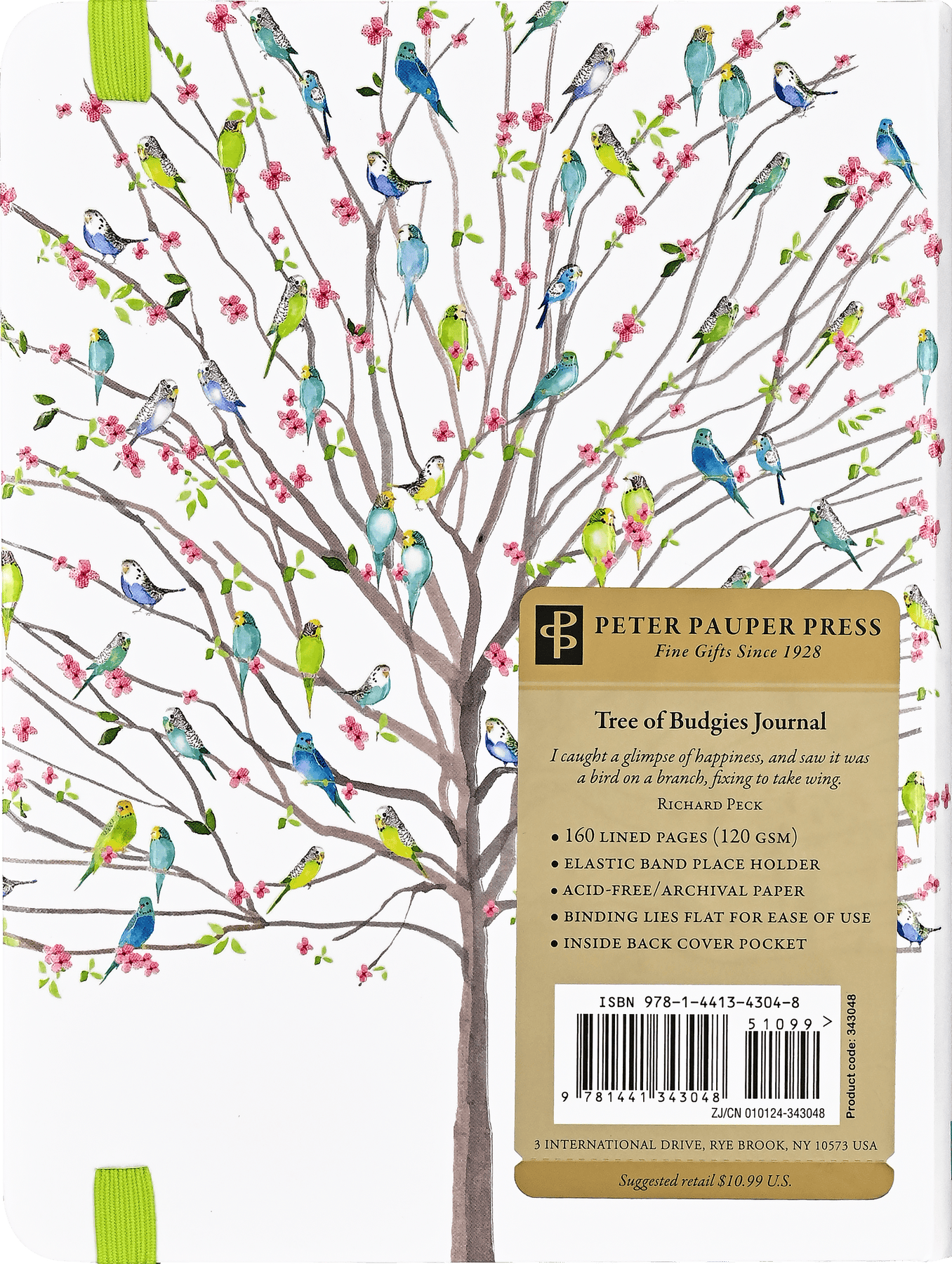 Mid Tree Of Budgies Journal
