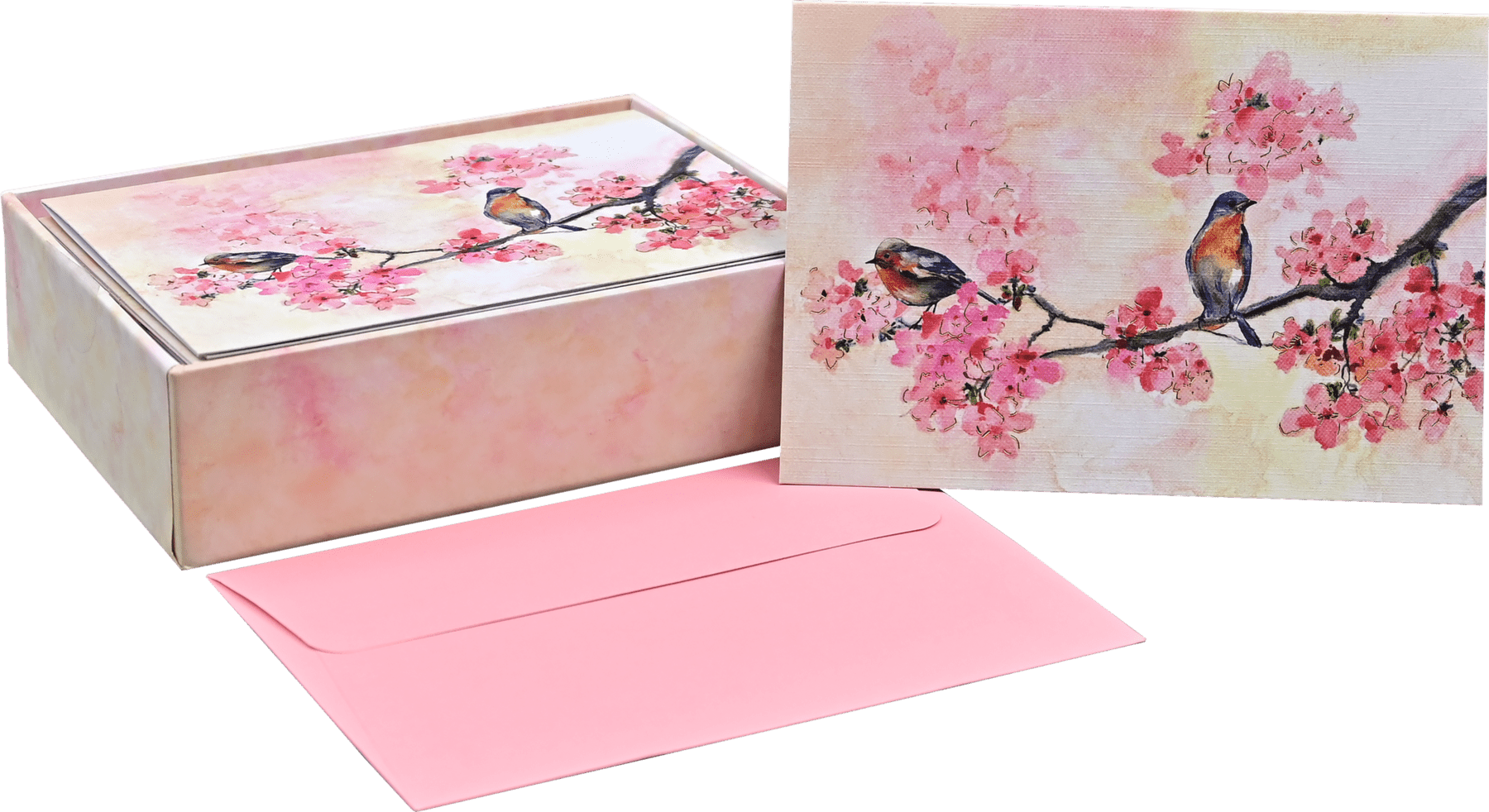 Peter Pauper Press Peter Pauper Press Cherry Blossoms in Spring Note Cards - Little Miss Muffin Children & Home