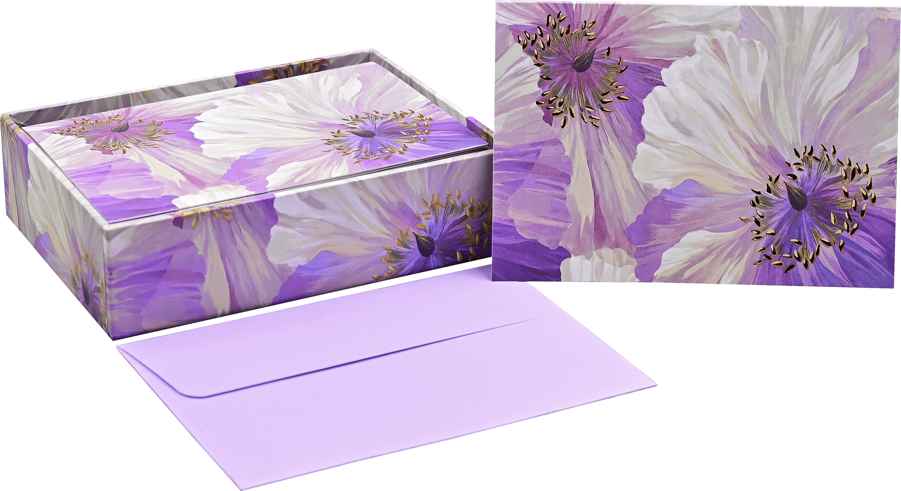 Peter Pauper Press Peter Pauper Press Poppies in Bloom Note Cards - Little Miss Muffin Children & Home