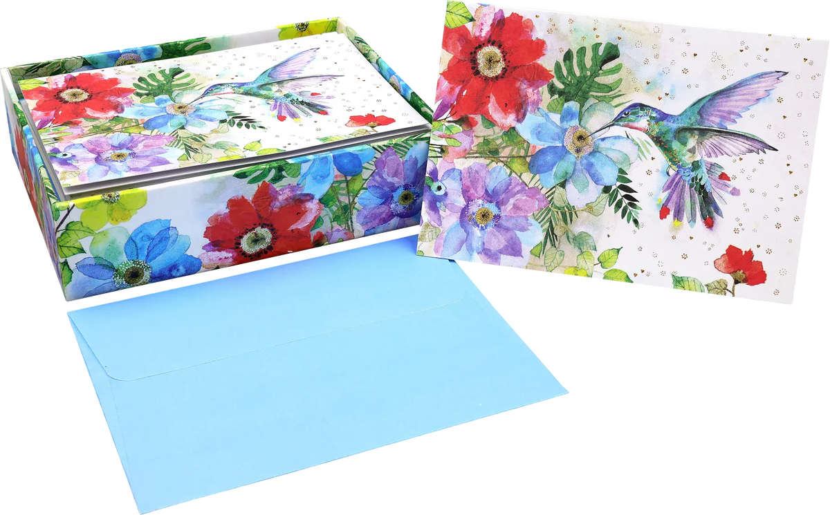 Hummingbird Garden Note Card