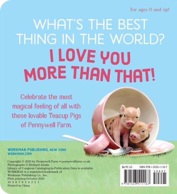 Hachette Book Group Pocket Piggies: I Love You! - Little Miss Muffin Children & Home