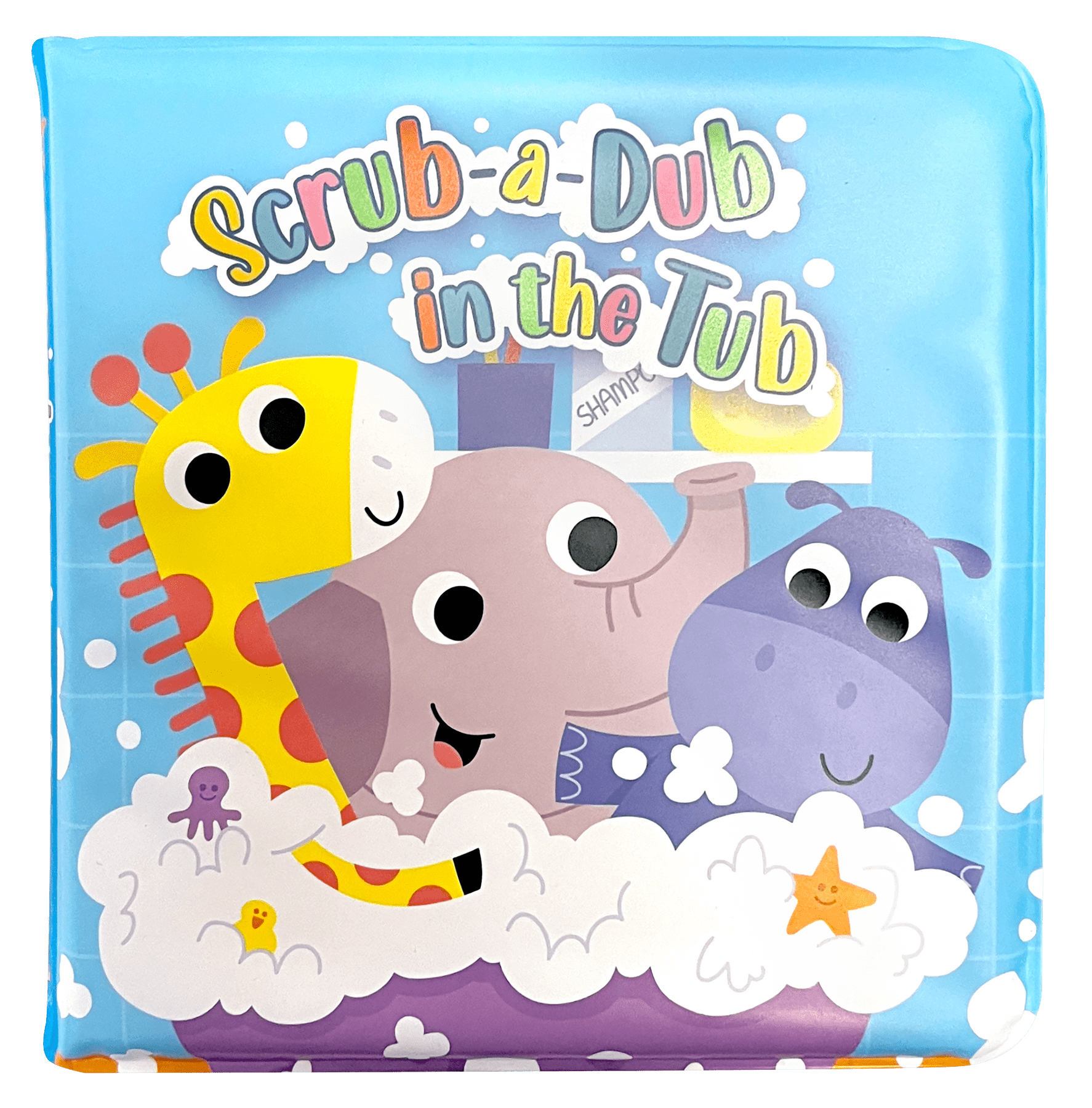 Little Hippo Books Scrub-A-Dub in the Tub - Jungle Friends - Little Miss Muffin Children & Home