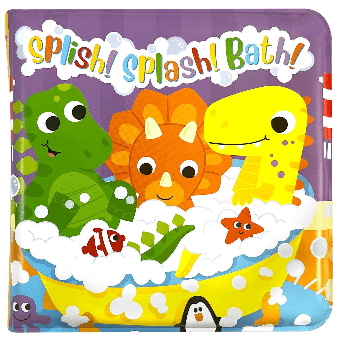 Little Hippo Books Splish! Splash! Bath! - Dino Friends - Little Miss Muffin Children & Home