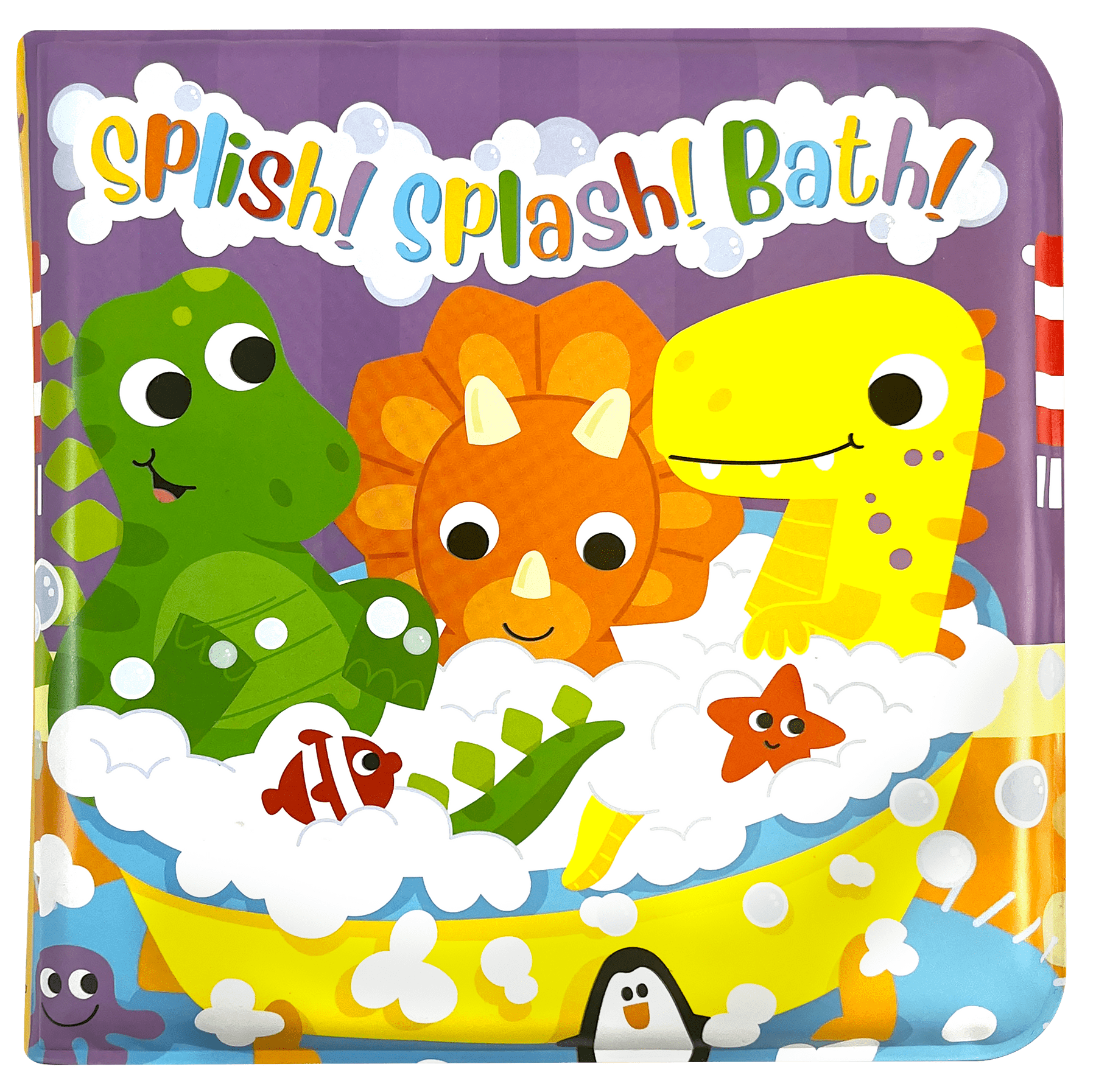 Little Hippo Books Splish! Splash! Bath! - Dino Friends - Little Miss Muffin Children & Home
