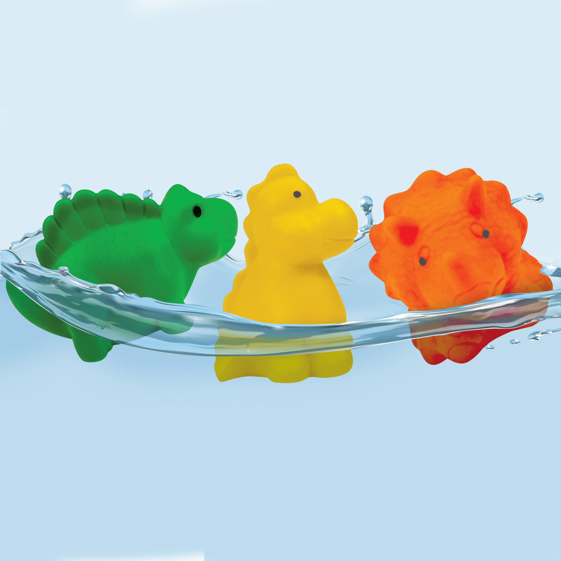 Little Hippo Books Splish! Splash! Bath! - Dino Friends - Little Miss Muffin Children & Home
