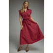 Striped Cap Sleeve Midi Dress, 2 Available Colors