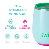 Swig Life Swig Life Prep Rally Stemless Wine Cup (14oz) - Little Miss Muffin Children & Home