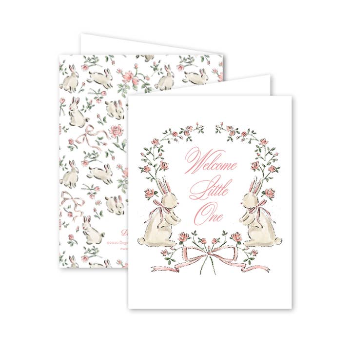 Dogwood Hill Dogwood Hill Bunnies Baby, Single Card - Little Miss Muffin Children & Home