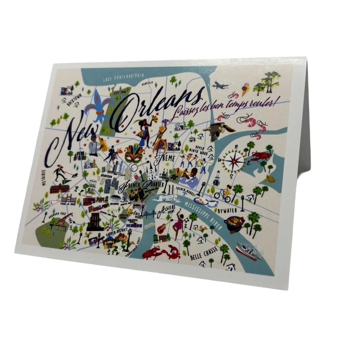 New Orleans Note Card with Envelope