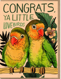 Mattea Mattea Congrats Ya Little Love Birds Card - Little Miss Muffin Children & Home