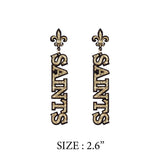 JHP Collection Saints Letter Glitter Post Earring