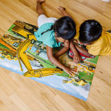 Melissa & Doug Building Site Floor Puzzle 48 Pieces