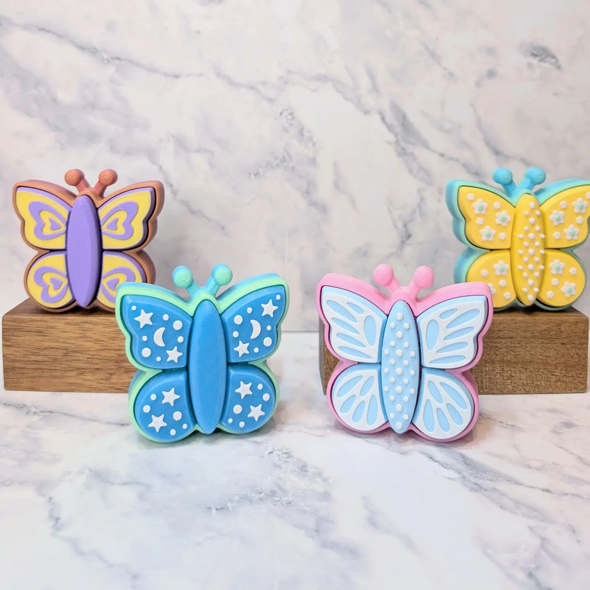 Butterfly Bliss 5 Button Clickee