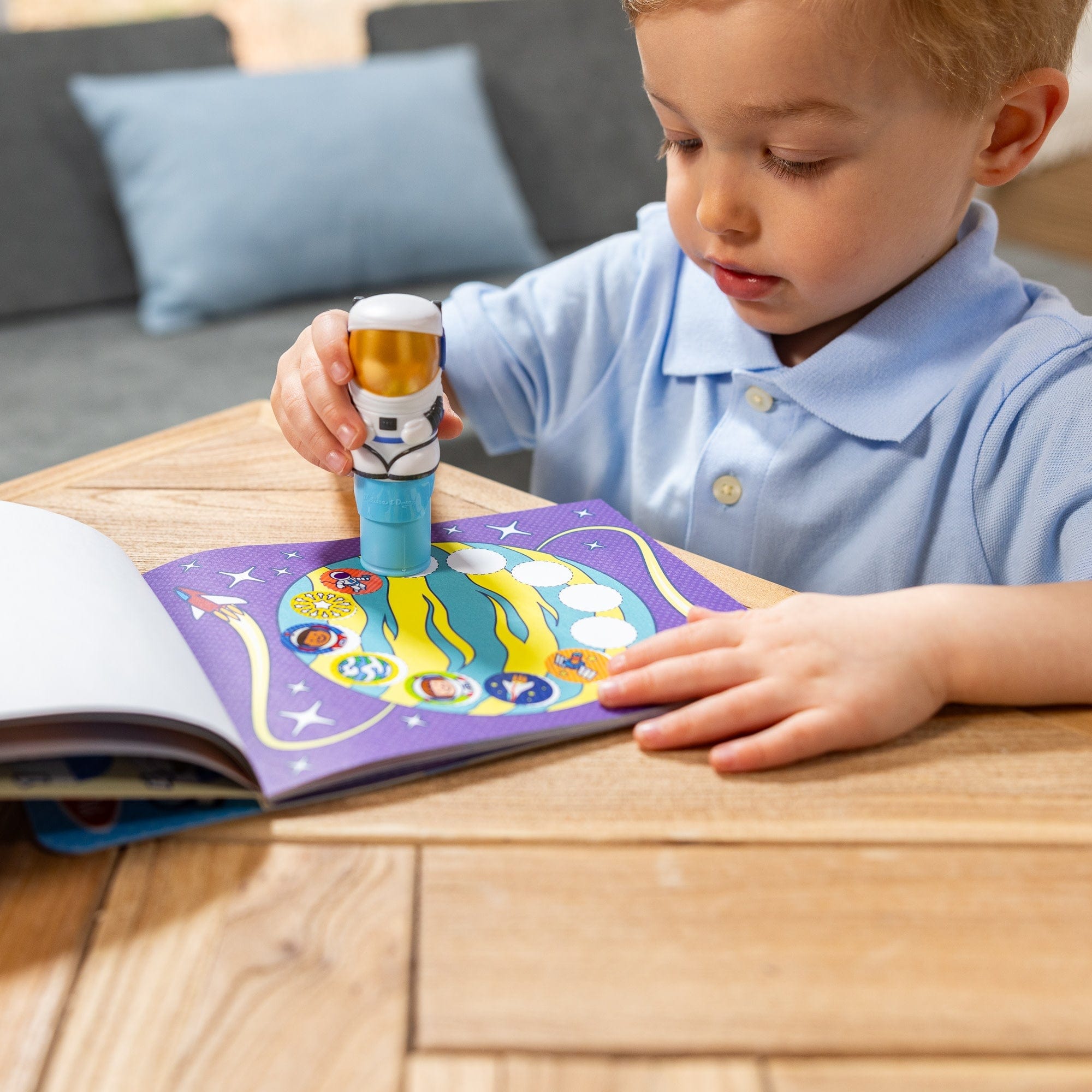 Melissa & Doug Melissa & Doug Sticker WOW! Activity Pad Set - Astronaut - Little Miss Muffin Children & Home