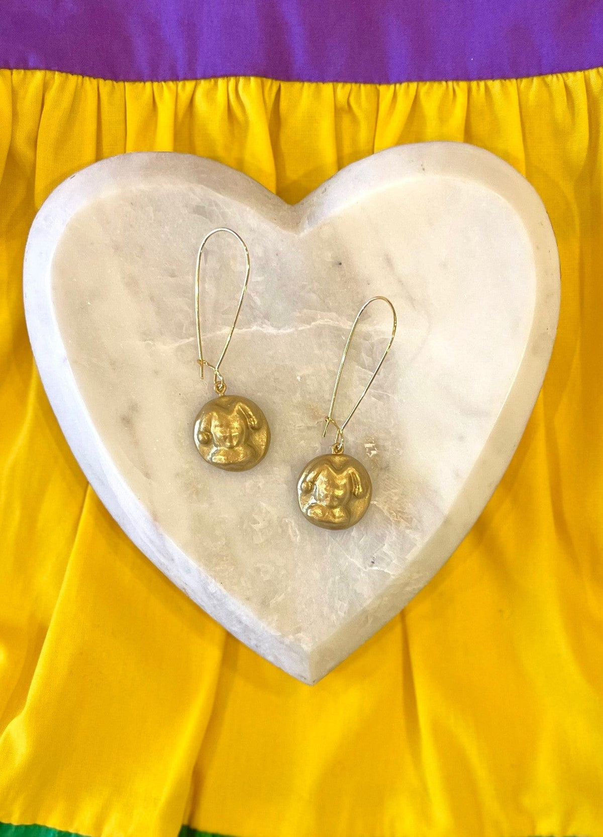 Carol Cassisa Carol Cassisa Joyeux Bouffon Earrings (Jester) - Little Miss Muffin Children & Home