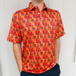 Bald Head Blues Crawfish Boil All-Over Print on Coral Men's Albatross Polo - Little Miss Muffin Children & Home
