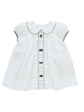 Lulu Bebe Lulu Bebe Mardi Gras Embroidered Molly Dress - Little Miss Muffin Children & Home