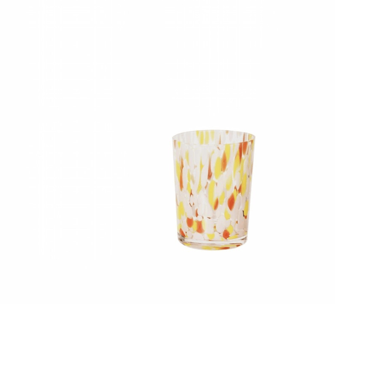 Creative Co-op 12oz Blown Confetti Drinking Glass, 4 Styles Available - Little Miss Muffin Children & Home