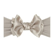 Baby Bling Bows Satin FAB® Soft Nylon Headband with Satin Bow - Little Miss Muffin Children & Home