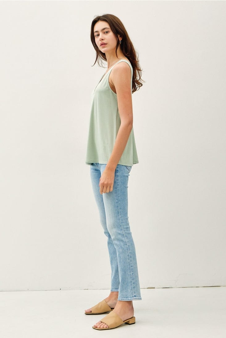 Be Cool Bamboo Modal V-Neck Tank - Little Miss Muffin Children & Home