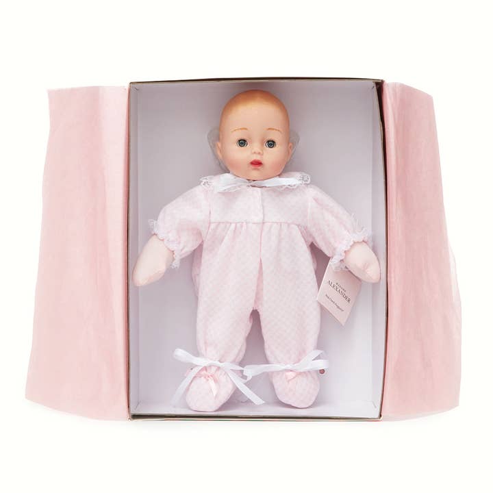Madame Alexander Madame Alexander Pink Check Huggums 12" Light Skin Tone Baby - Little Miss Muffin Children & Home
