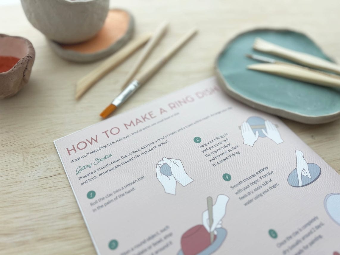 Breathe People Breathe People Meditative Art Clay Kit + Self-Care Meditations and Projects - Little Miss Muffin Children & Home