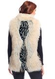 Fabulous Furs Limited Edition Faux Fur Hook Vest