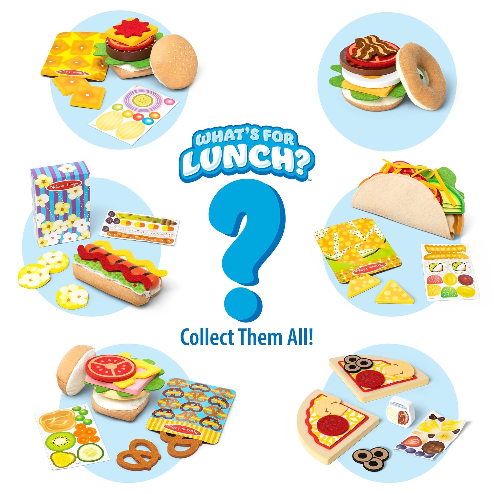 Melissa & Doug Melissa & Doug What’s for Lunch?™ Surprise Meal Play Food Set - Little Miss Muffin Children & Home
