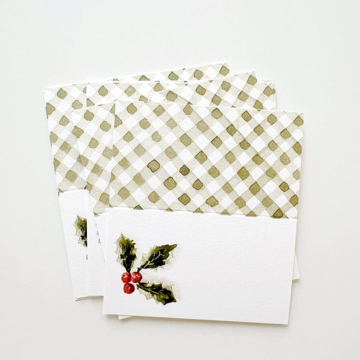 Emily Lex Studio Emily Lex Studio Holly Berry Place Cards - Little Miss Muffin Children & Home