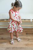 Southern Slumber Southern Slumber Crawfish Bamboo Tiered Twirl Dress - with Pockets - Little Miss Muffin Children & Home