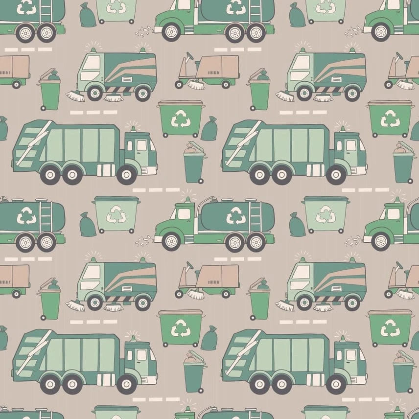 Sweet Bamboo Sweet Bamboo Polo Romper Reduce Reuse Recycle - Little Miss Muffin Children & Home