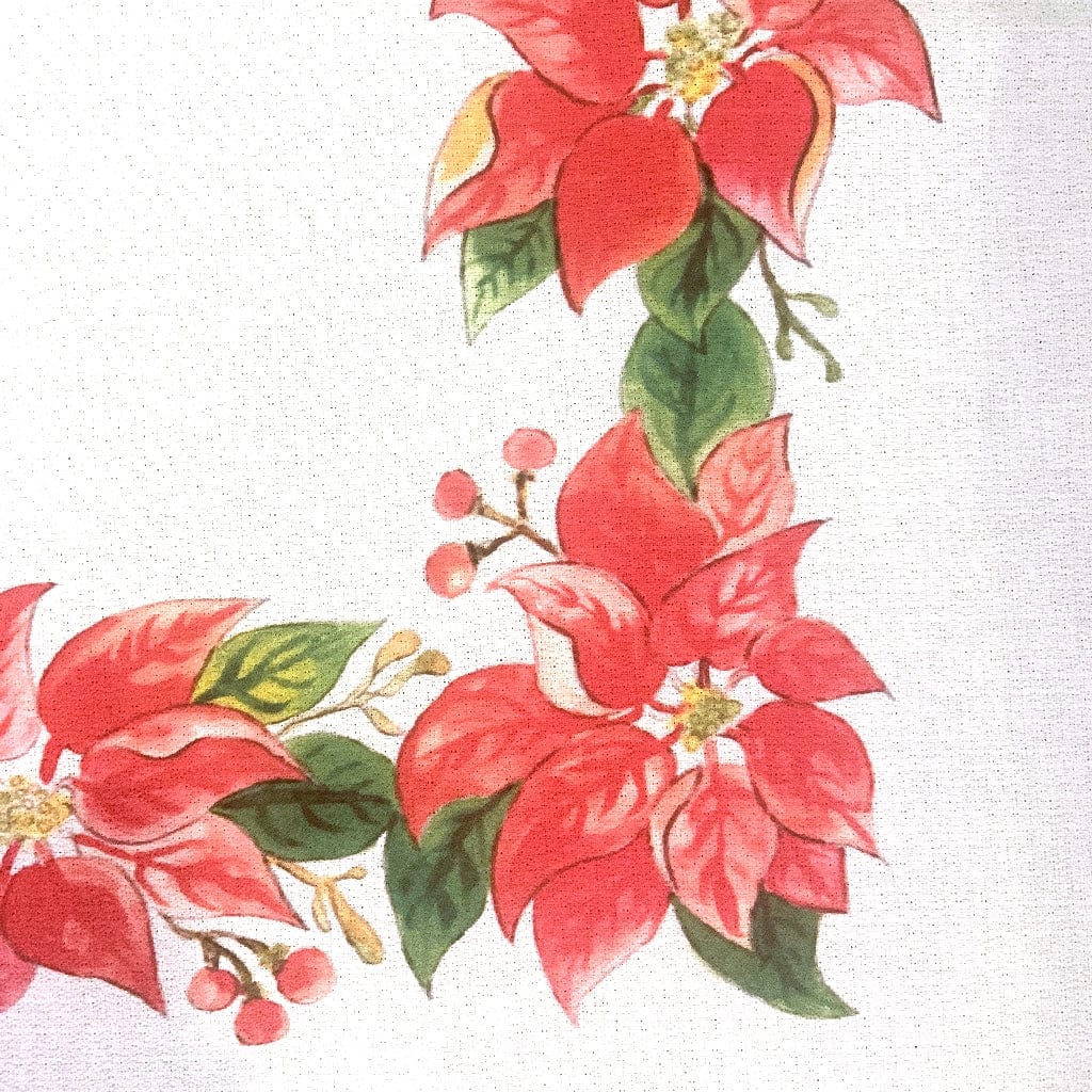 Magnolia Creative Co Magnolia Creative Co Poinsettia Wreath Kitchen Towel - Little Miss Muffin Children & Home